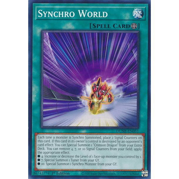 Synchro World - DUNE-EN051 - Common 