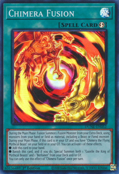 Chimera Fusion - DUNE-EN052 - Super Rare 1