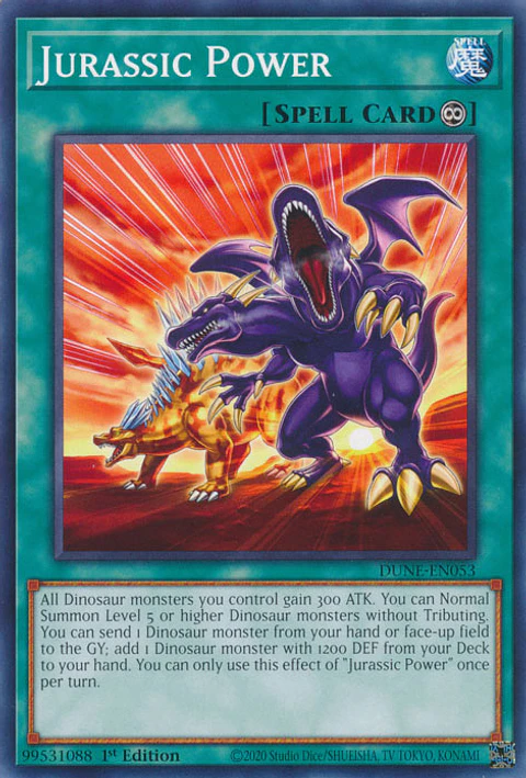 Jurassic Power - DUNE-EN053 - Common 
