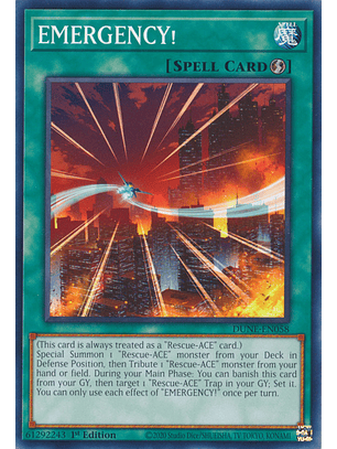 EMERGENCY! - DUNE-EN058 - Common 