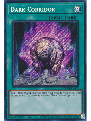 Dark Corridor - DUNE-EN059 - Secret Rare