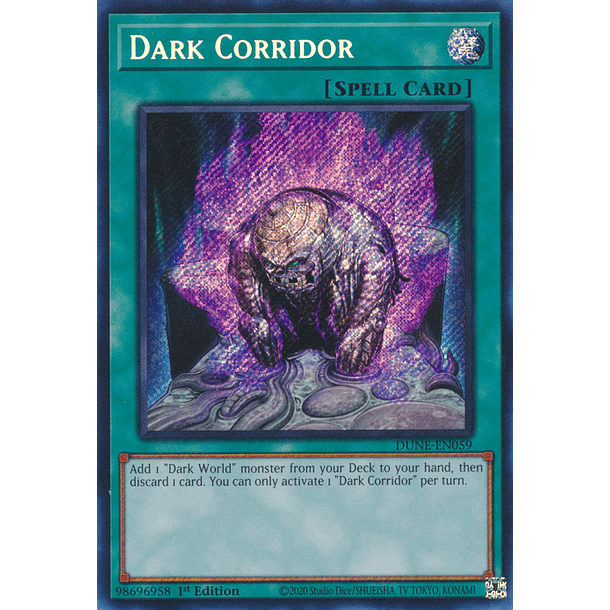 Dark Corridor - DUNE-EN059 - Secret Rare