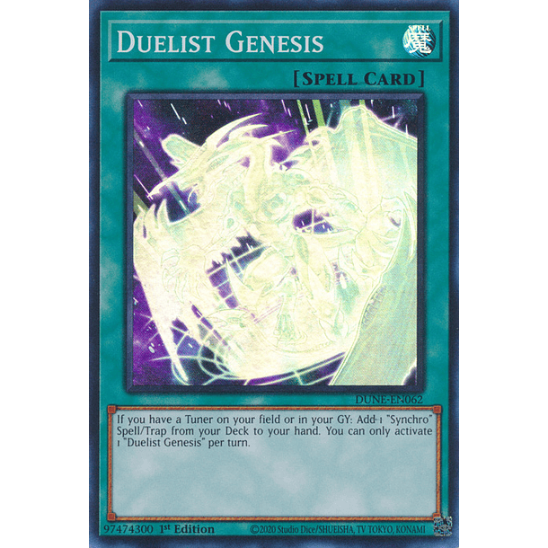 Duelist Genesis - DUNE-EN062 - Super Rare 