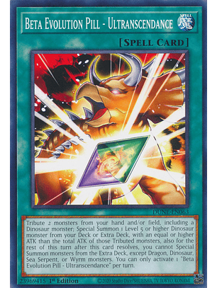 Beta Evolution Pill - Ultranscendance - DUNE-EN063 - Common 