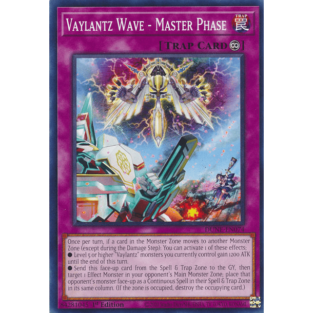 Vaylantz Wave - Master Phase - DUNE-EN074 - Common 