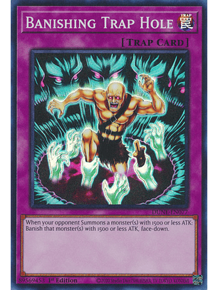 Banishing Trap Hole - DUNE-EN077 - Super Rare