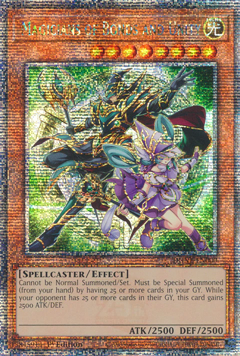 Magicians of Bonds and Unity - DUNE-EN000 - Quarter Century Secret Rare