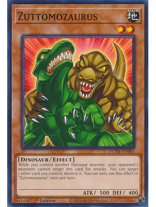 Zuttomozaurus - DUNE-EN081 - Common 
