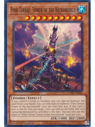 Finis Terrae, Tower of the Necroworld - DUNE-EN082 - Common 