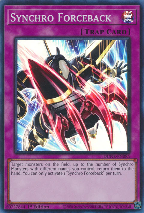 Synchro Forceback - DUNE-EN085 - Super Rare