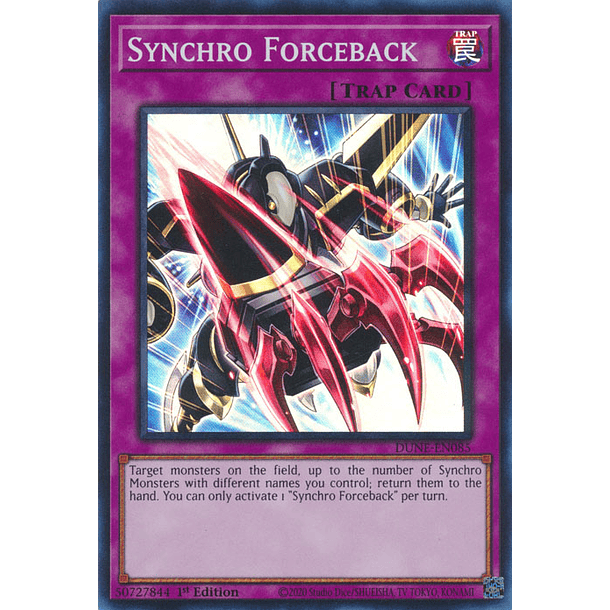 Synchro Forceback - DUNE-EN085 - Super Rare