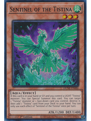 Sentinel of the Tistina - DUNE-EN086 - Super Rare