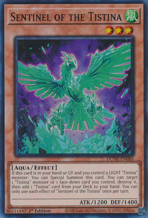 Sentinel of the Tistina - DUNE-EN086 - Super Rare