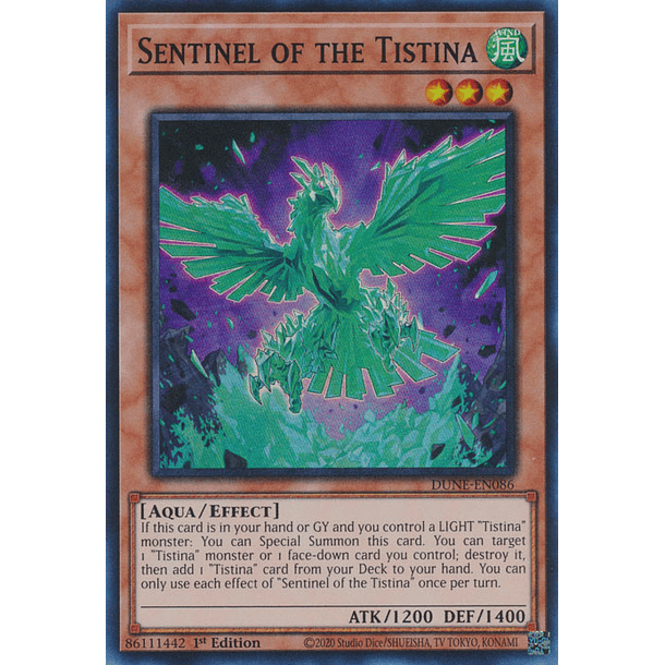 Sentinel of the Tistina - DUNE-EN086 - Super Rare