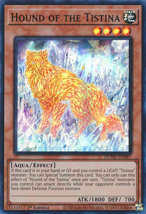Hound of the Tistina - DUNE-EN087 - Super Rare