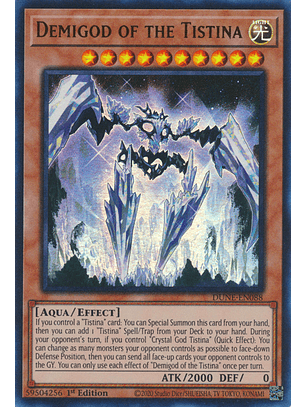 Demigod of the Tistina - DUNE-EN088 - Ultra Rare