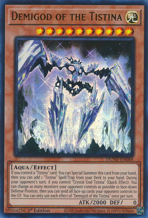 Demigod of the Tistina - DUNE-EN088 - Ultra Rare