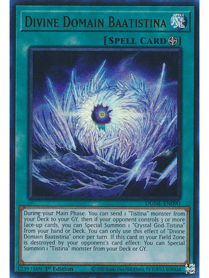 Divine Domain Baatistina - DUNE-EN090 - Ultra Rare
