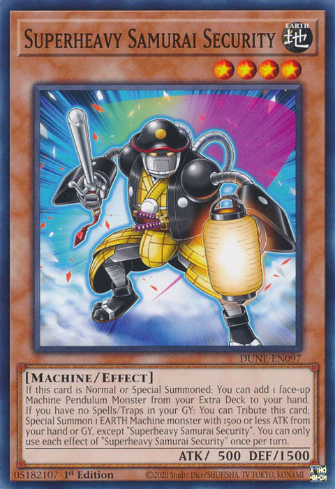 Superheavy Samurai Security - DUNE-EN097 - Common 