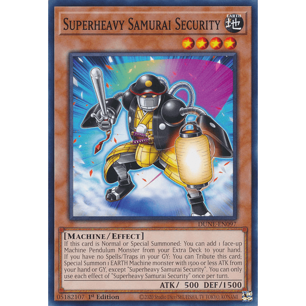 Superheavy Samurai Security - DUNE-EN097 - Common 