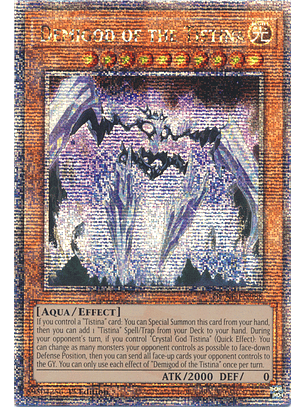 Demigod of the Tistina - DUNE-EN088 - Quarter Century Secret Rare