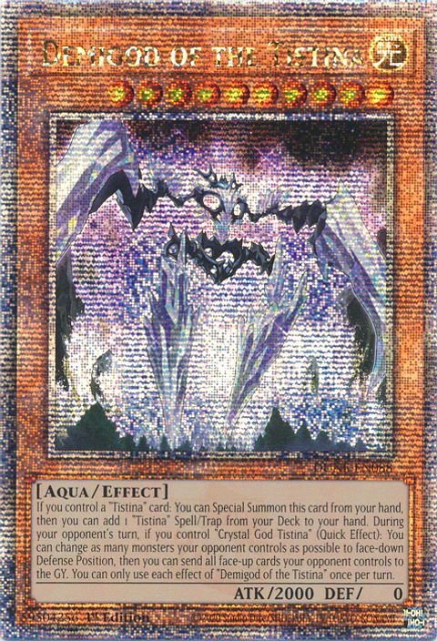 Demigod of the Tistina - DUNE-EN088 - Quarter Century Secret Rare