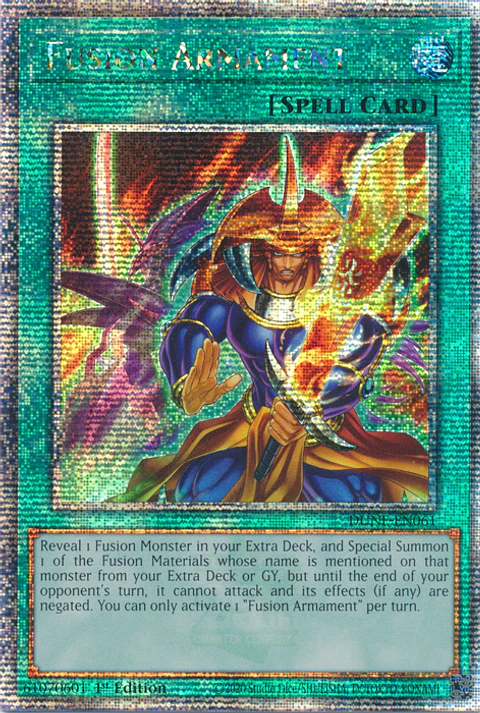 Fusion Armament - DUNE-EN061 - Quarter Century Secret Rare