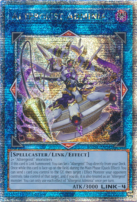 Altergeist Adminia - DUNE-EN047 - Quarter Century Secret Rare