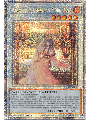 Angelica, Princess of Noble Arms - DUNE-EN040 - Quarter Century Secret Rare