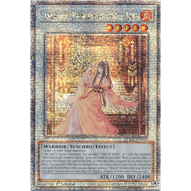 Angelica, Princess of Noble Arms - DUNE-EN040 - Quarter Century Secret Rare