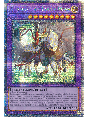 Sleipnir the Runick Mane - DUNE-EN035 - Quarter Century Secret Rare