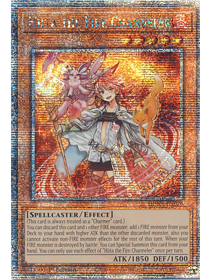 Hiita the Fire Channeler - DUNE-EN026 - Quarter Century Secret Rare