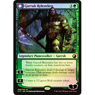 Garruk Relentless  - Garruk, the Veil-Cursed - V17 - M