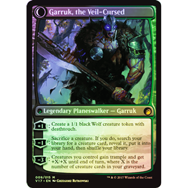 Garruk Relentless  - Garruk, the Veil-Cursed - V17 - M 2