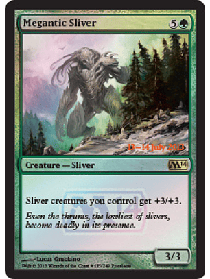 Megantic Sliver (Magic 2014 Prerelease) 