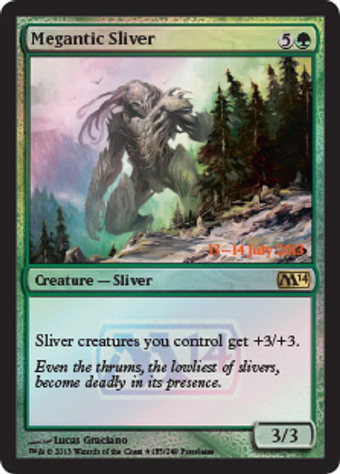 Megantic Sliver (Magic 2014 Prerelease) 