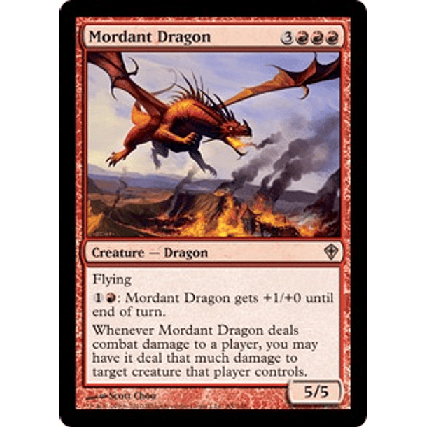 Mordant Dragon - WWK - R