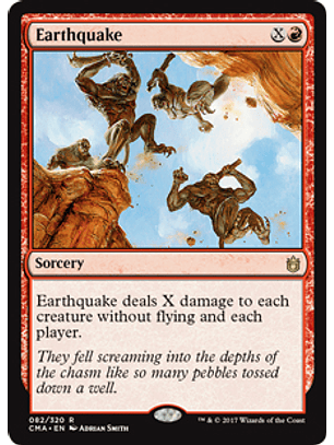 Earthquake - CMA - R 