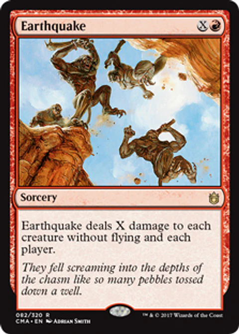 Earthquake - CMA - R 