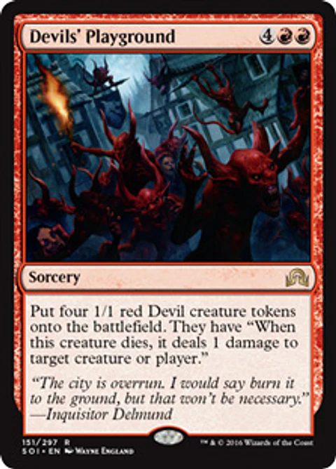 Devils' Playground - SOI - R 