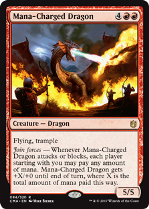 Mana-Charged Dragon - CMA - R