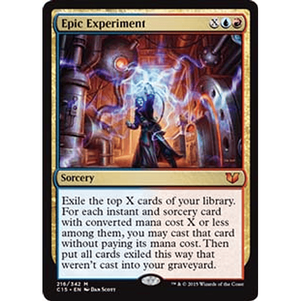 Epic Experiment - C15 - M 