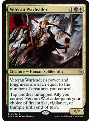 Veteran Warleader - BFZ - R 