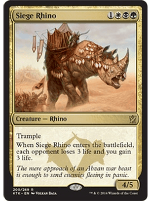 Siege Rhino - KTK - R 