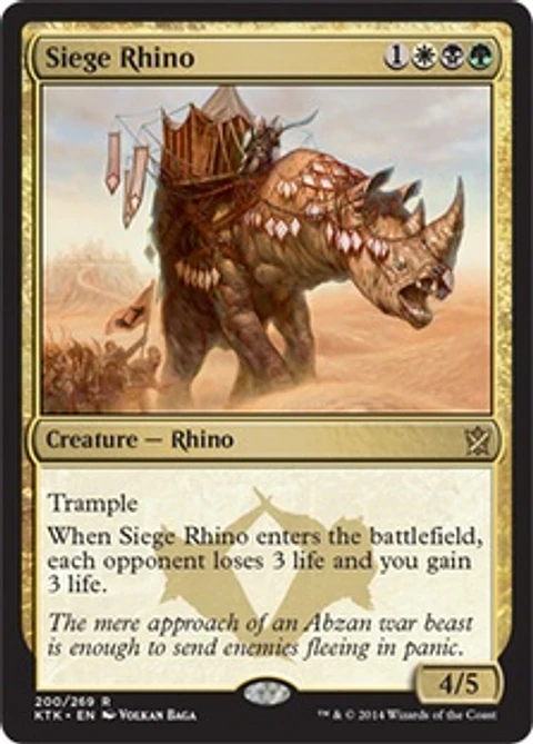 Siege Rhino - KTK - R 