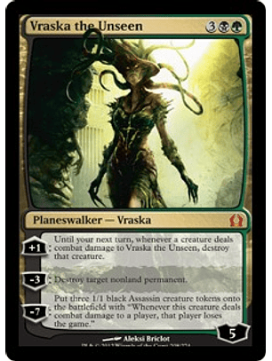 Vraska the Unseen - RTR - M 