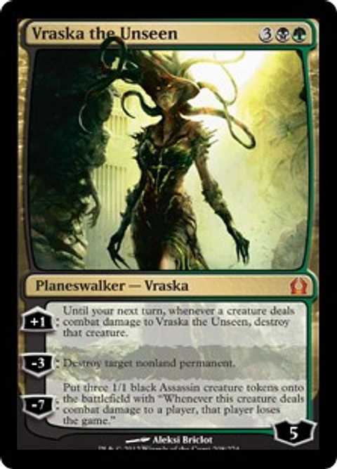 Vraska the Unseen - RTR - M 