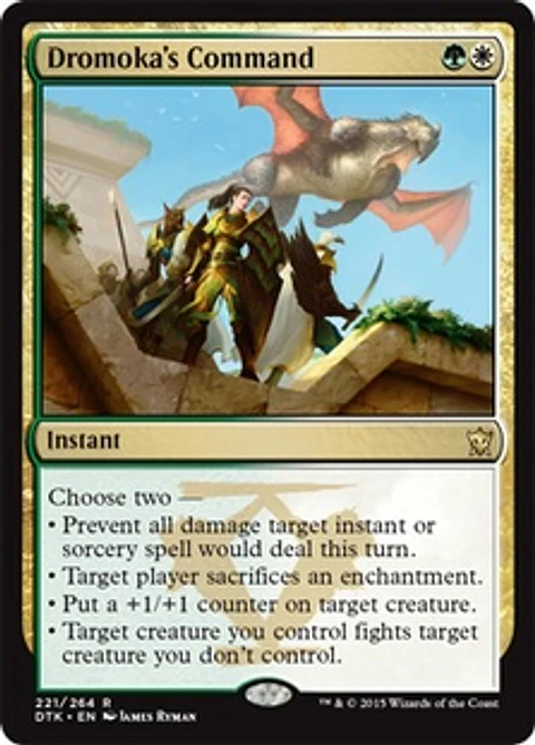 Dromoka's Command - DTK - R 