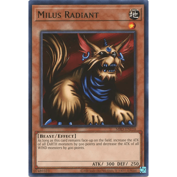 Milus Radiant - MRD-EN110 - Rare Unlimited (25th Reprint)