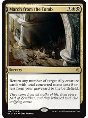 March from the Tomb - BFZ - R 